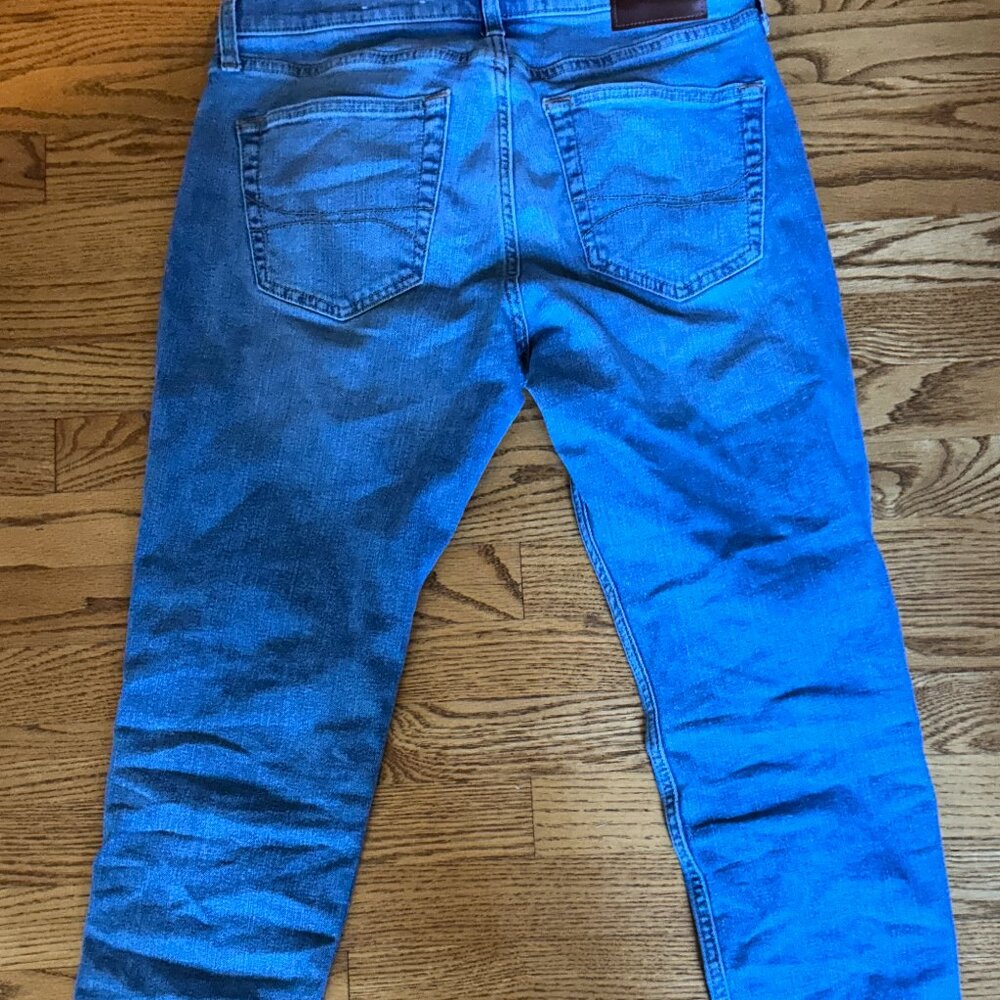 HOLLISTER CALIFORNIA ATHLETIC SKINNY STRETCH BLUE JEANS W31 L30
